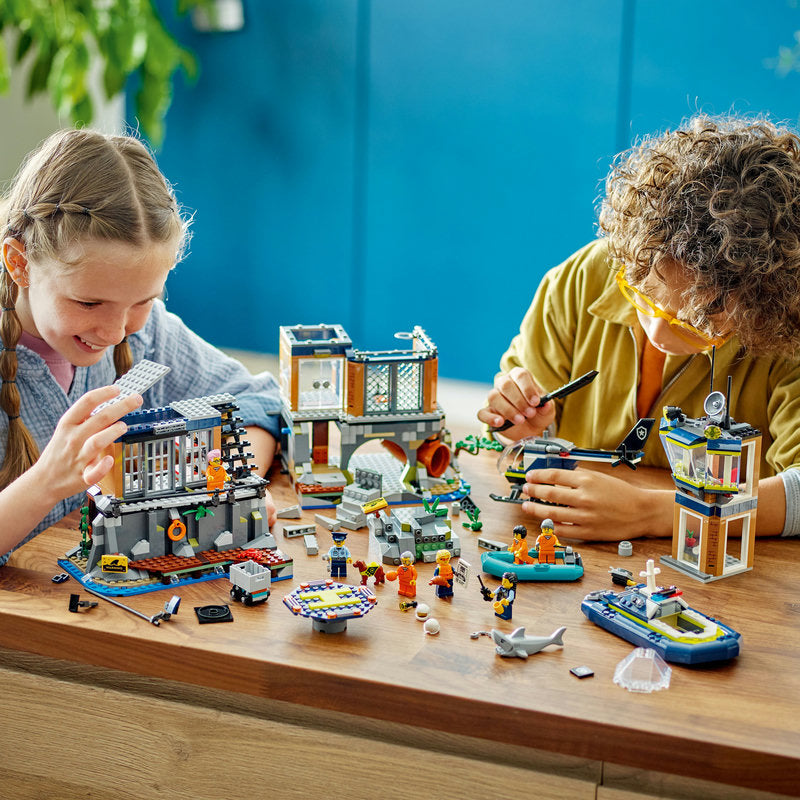 Lego® City Police Prison Island Building Toy 60419