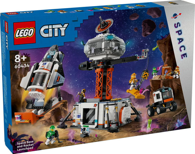 Lego® City Space Base And Rocket Launchpad Set 60434