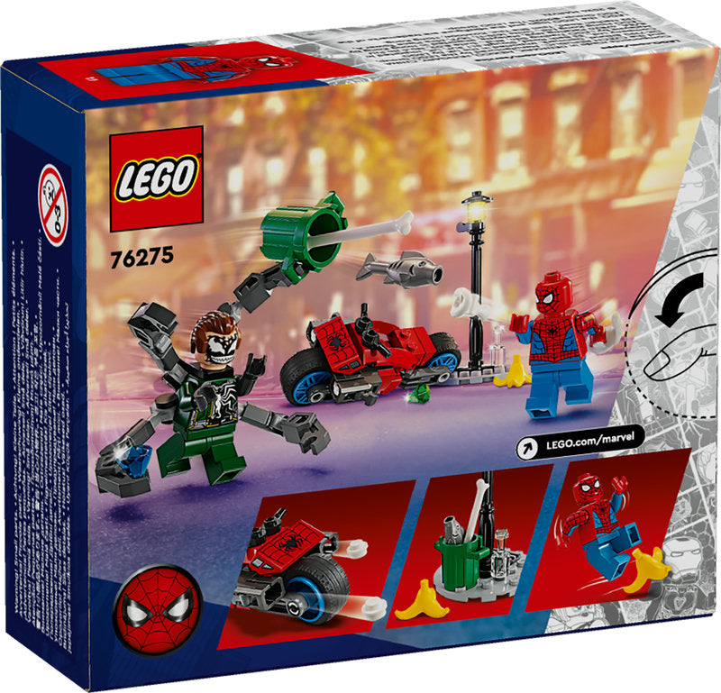 Lego® Marvel Motorcycle Chase: Spider-Man Vs. Doc Ock 76275