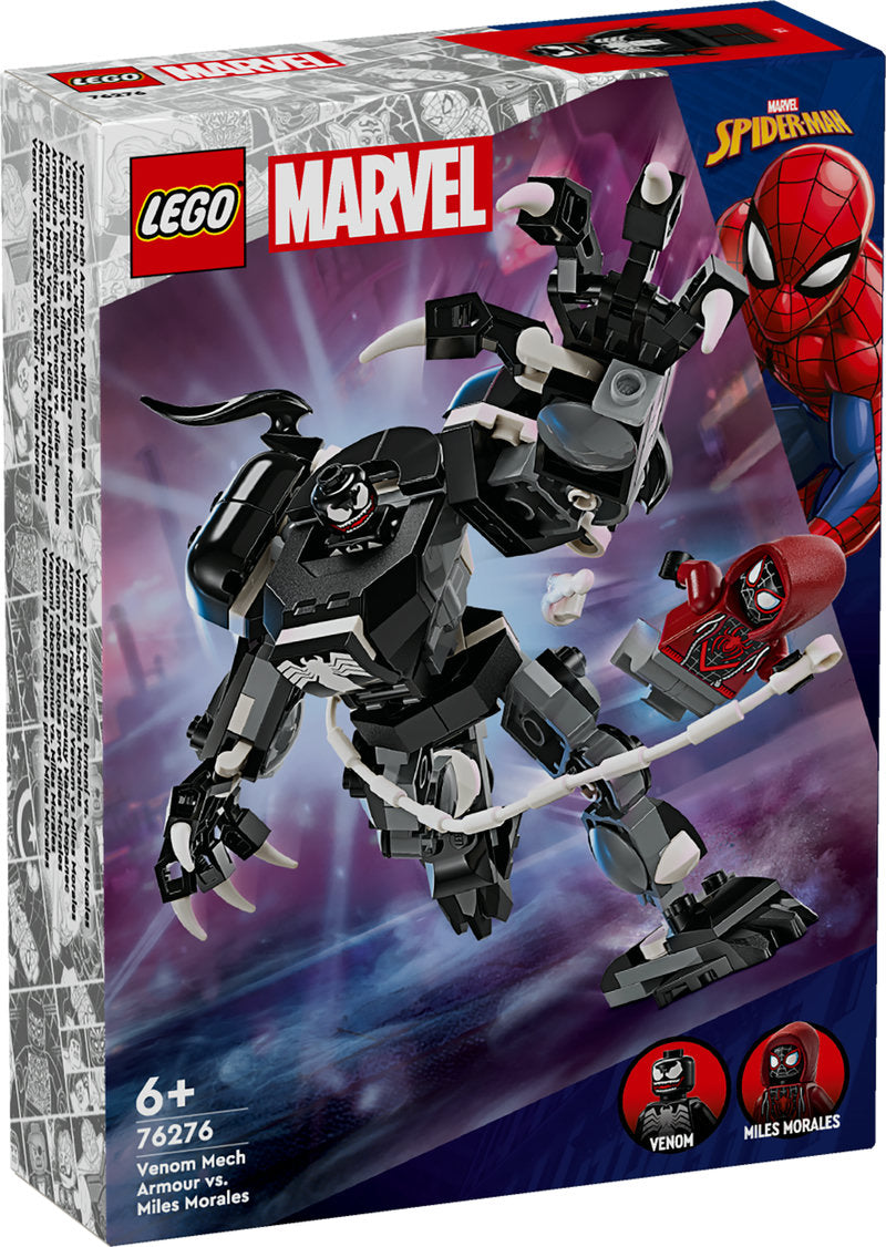 Lego® Marvel Venom Mech Armour Vs. Miles Morales 76276
