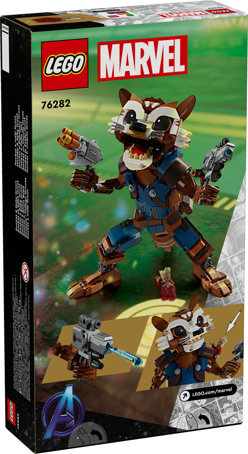Lego® Marvel Rocket & Baby Groot 76282