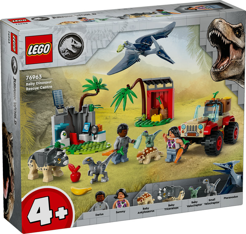 Lego® Jurassic World Baby Dinosaur Rescue Centre 76963