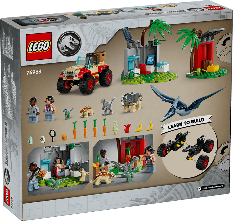 Lego® Jurassic World Baby Dinosaur Rescue Centre 76963