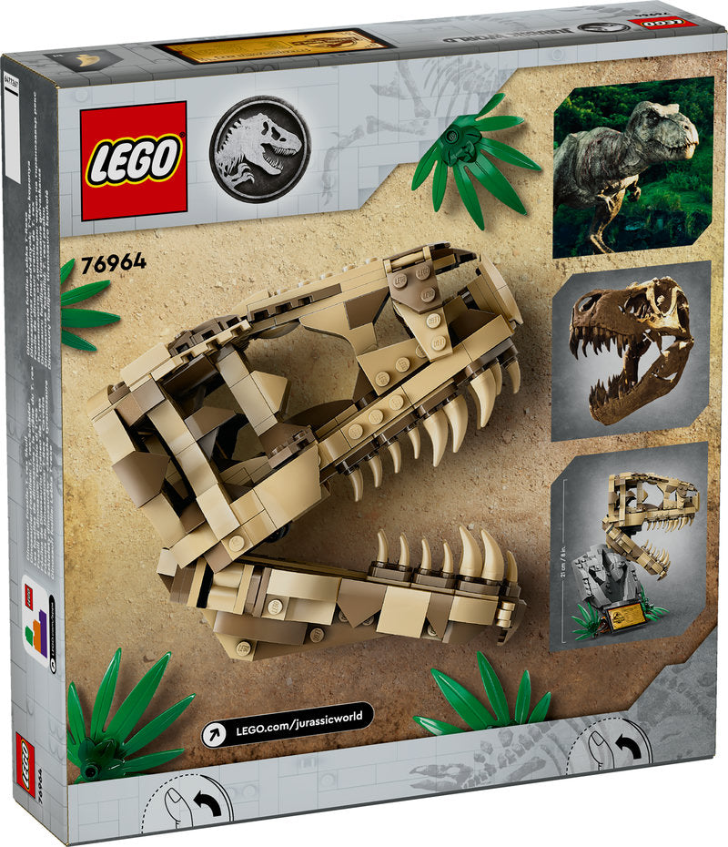Lego® Jurassic World Dinosaur Fossils: T. Rex Skull 76964