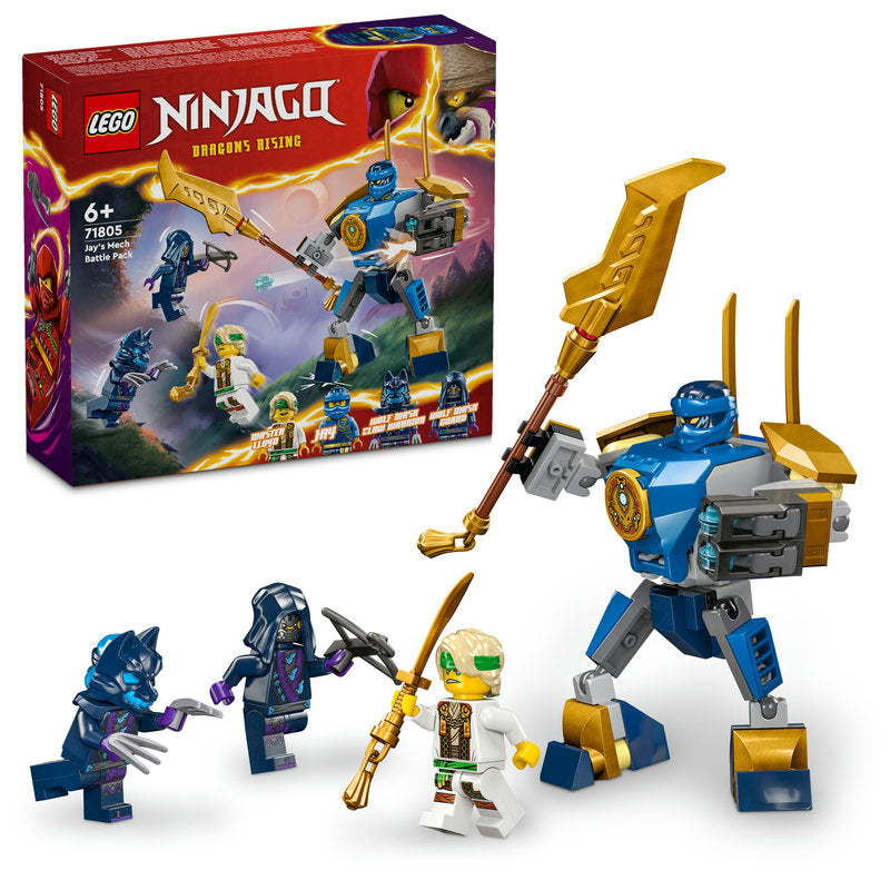 Lego® Ninjago® Jay’s Mech Battle Pack Ninja Toy 71805