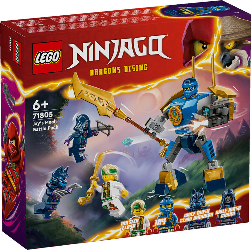 Lego® Ninjago® Jay’s Mech Battle Pack Ninja Toy 71805
