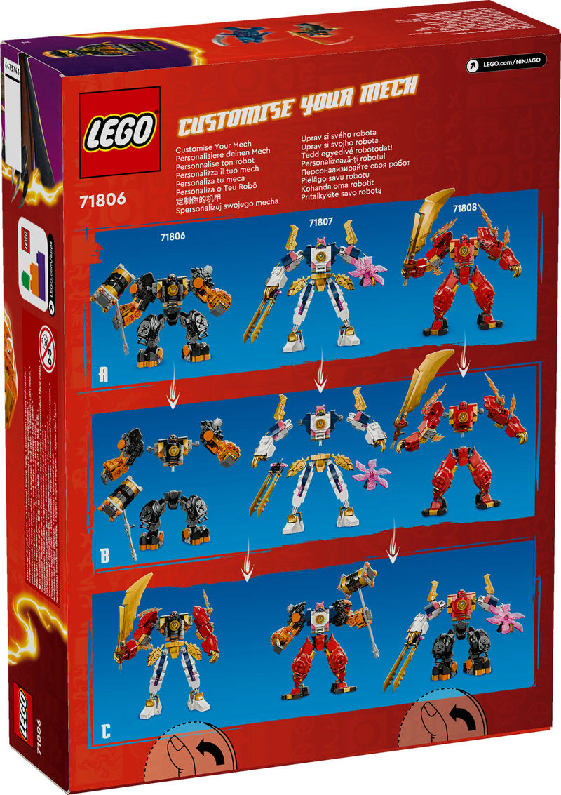 Lego® Ninjago® Cole’s Elemental Earth Mech Toy 71806