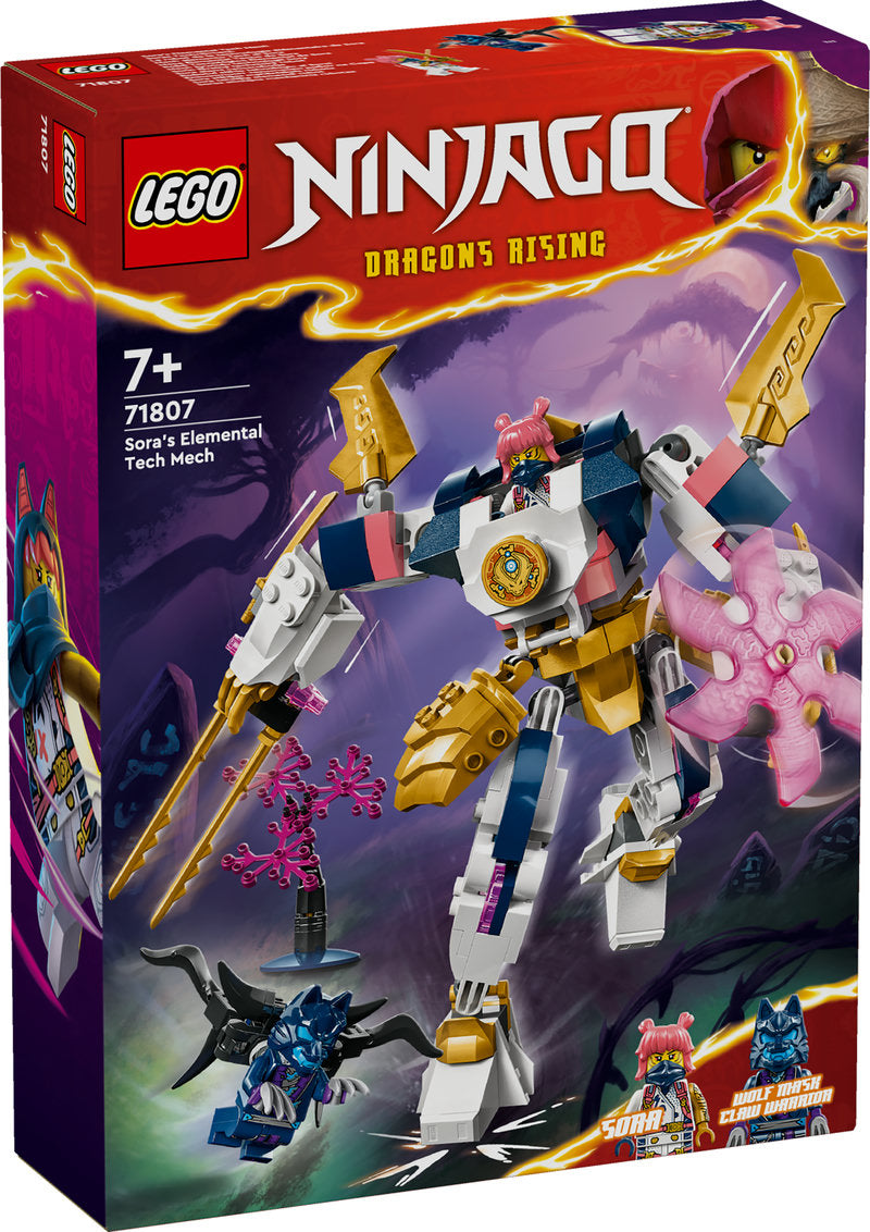 Lego® Ninjago® Sora’s Elemental Tech Mech Toy 71807