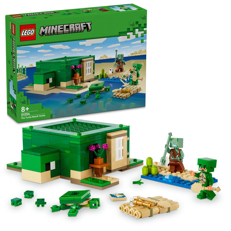 Lego® Minecraft® The Turtle Beach House Model 21254