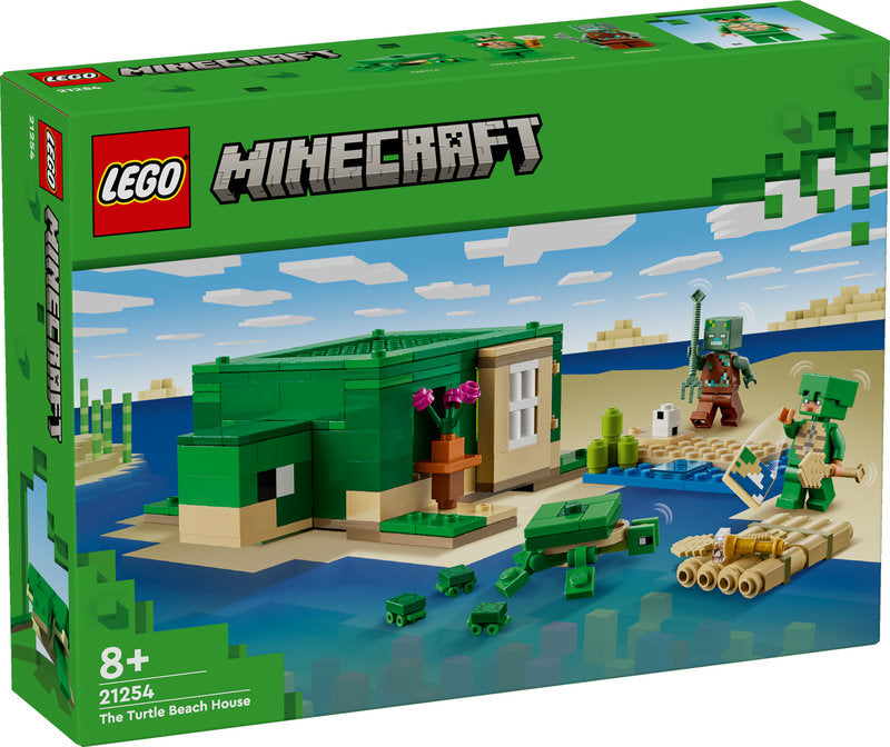 Lego® Minecraft® The Turtle Beach House Model 21254