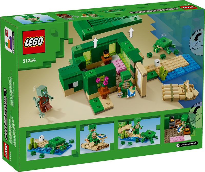 Lego® Minecraft® The Turtle Beach House Model 21254