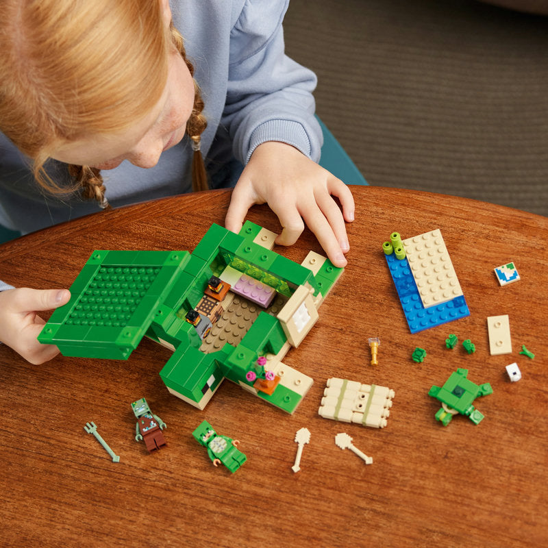 Lego® Minecraft® The Turtle Beach House Model 21254