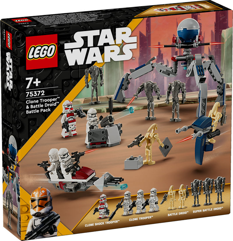 Lego® Star Wars™ Clone Trooper™ & Battle Droid™ Battle Pack 75372