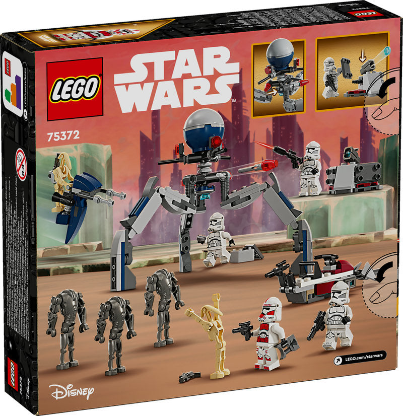 Lego® Star Wars™ Clone Trooper™ & Battle Droid™ Battle Pack 75372