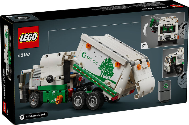 Lego® Technic Mack® Lr Electric Garbage Truck 42167