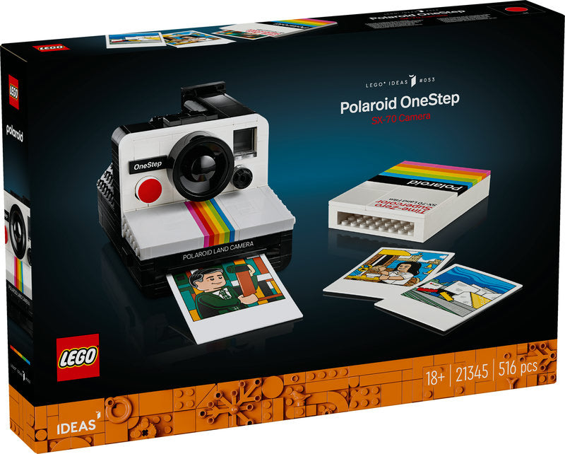 Lego® Ideas Polaroid Onestep Sx-70 Camera Set 21345