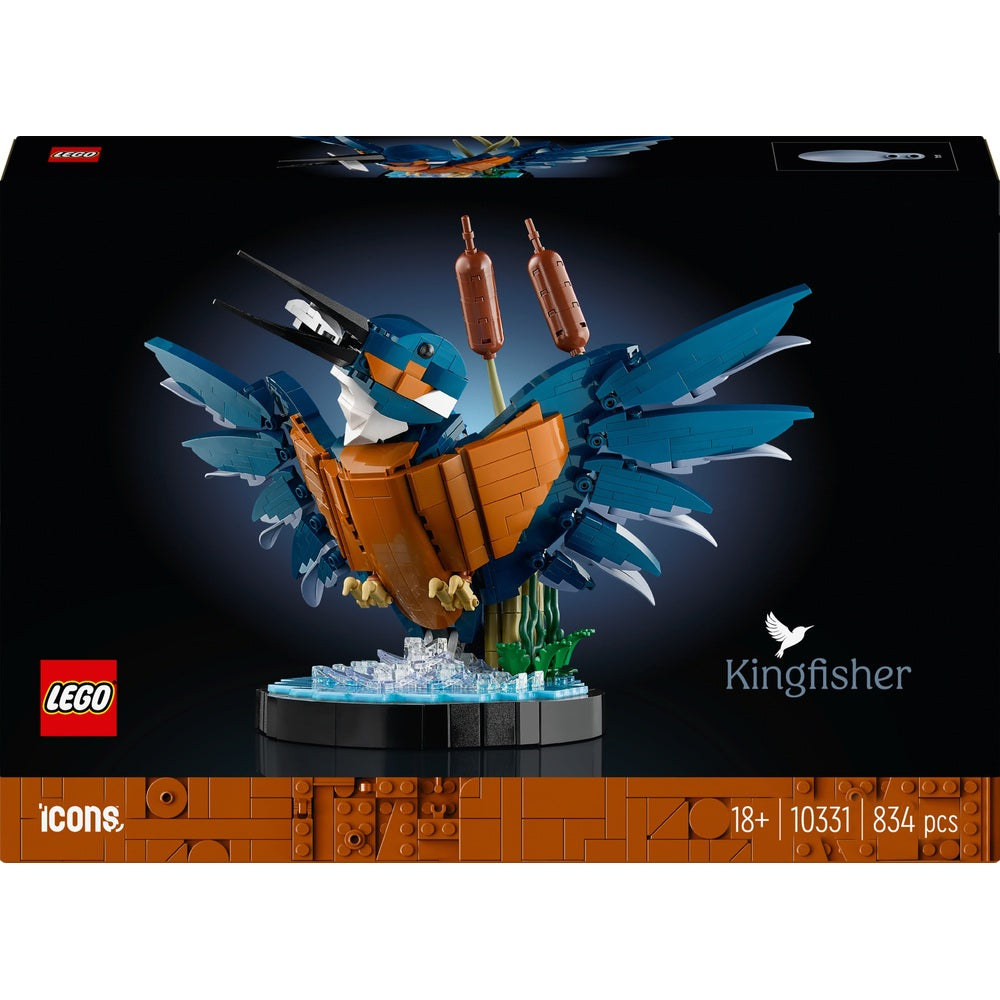 Lego Icons 10331 Kingfisher Bird Set For Adults