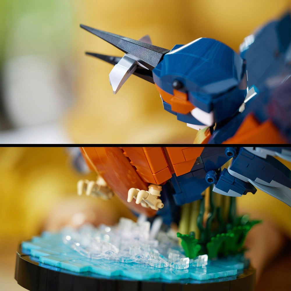 Lego Icons 10331 Kingfisher Bird Set For Adults