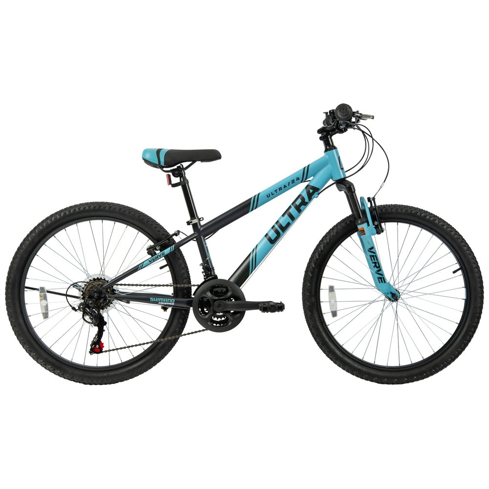 24 Inch Verve Ultra Mountain Bike Blue And Black