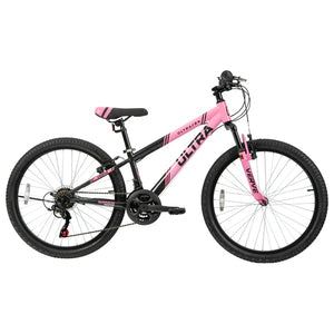 24 Inch Verve Ultra Mountain Bike In Pink And Black