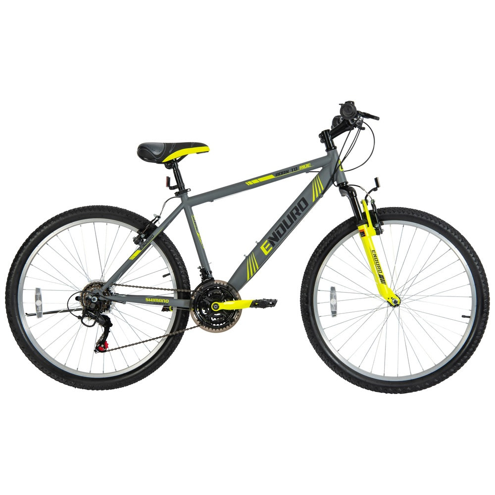 26 Inch Enduro Mountain Bike Yellow