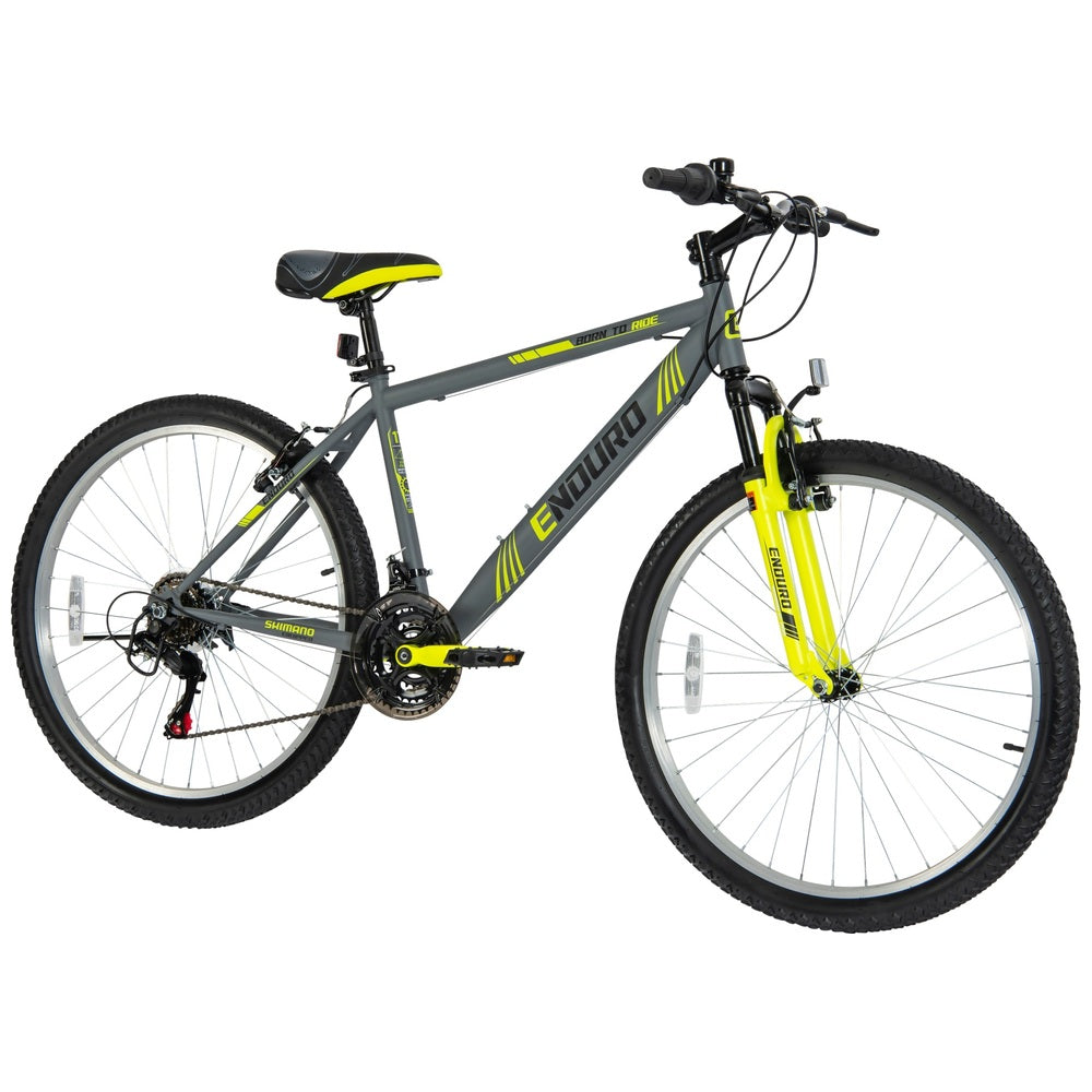 26 Inch Enduro Mountain Bike Yellow