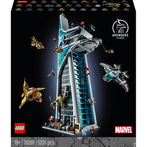 Lego Marvel 76269 Avengers Tower Set For Adults