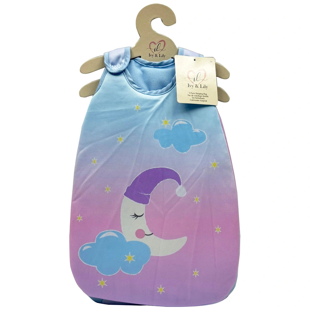 Ivy & Lily Doll's Sleeping Bag 2 Pack