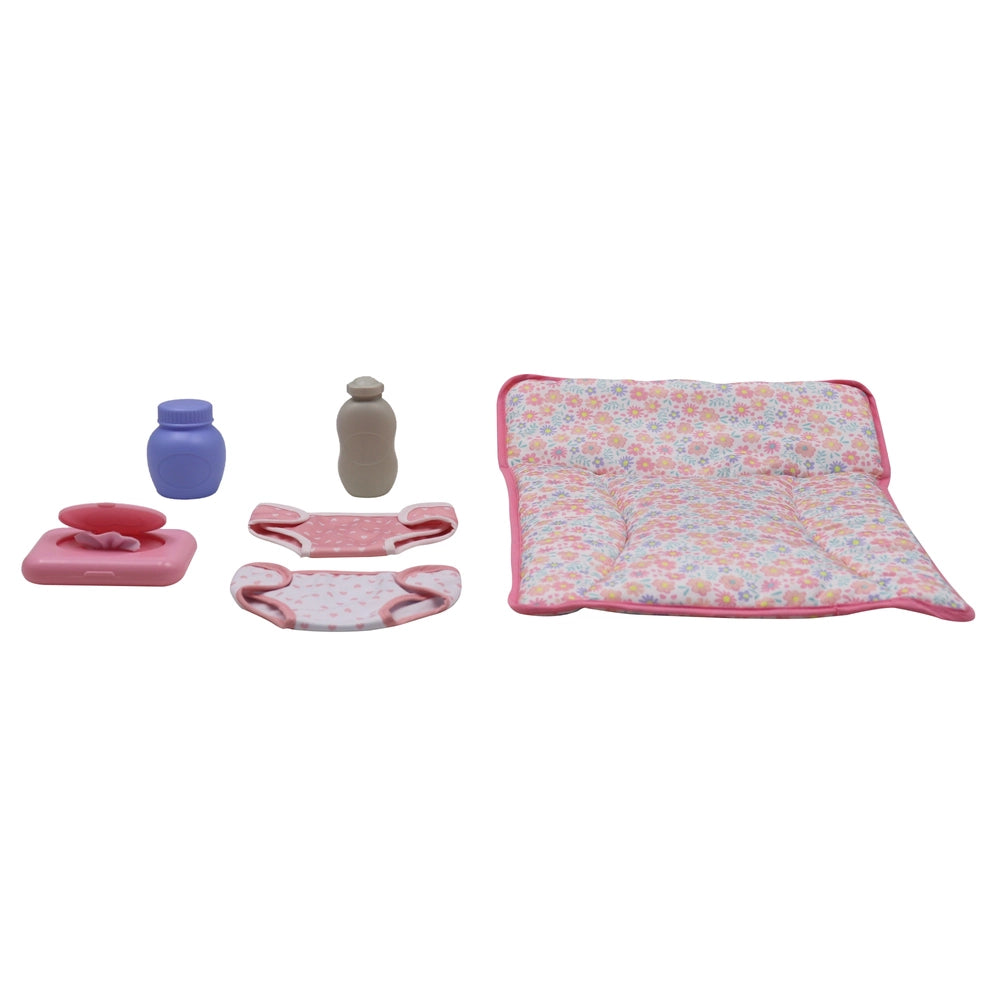 Baby Doll Changing Mat And Accessories Set