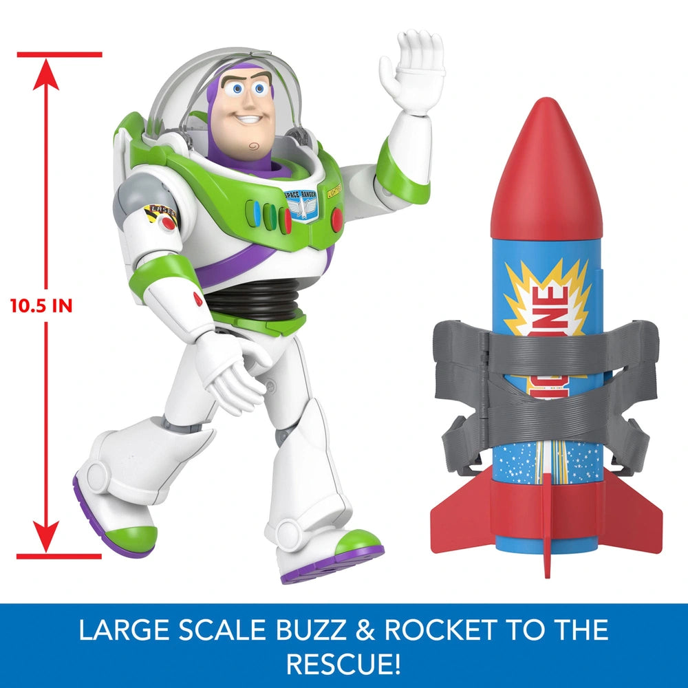 Disney Pixar Toy Story Rocket Rescue Buzz Lightyear Action Figure