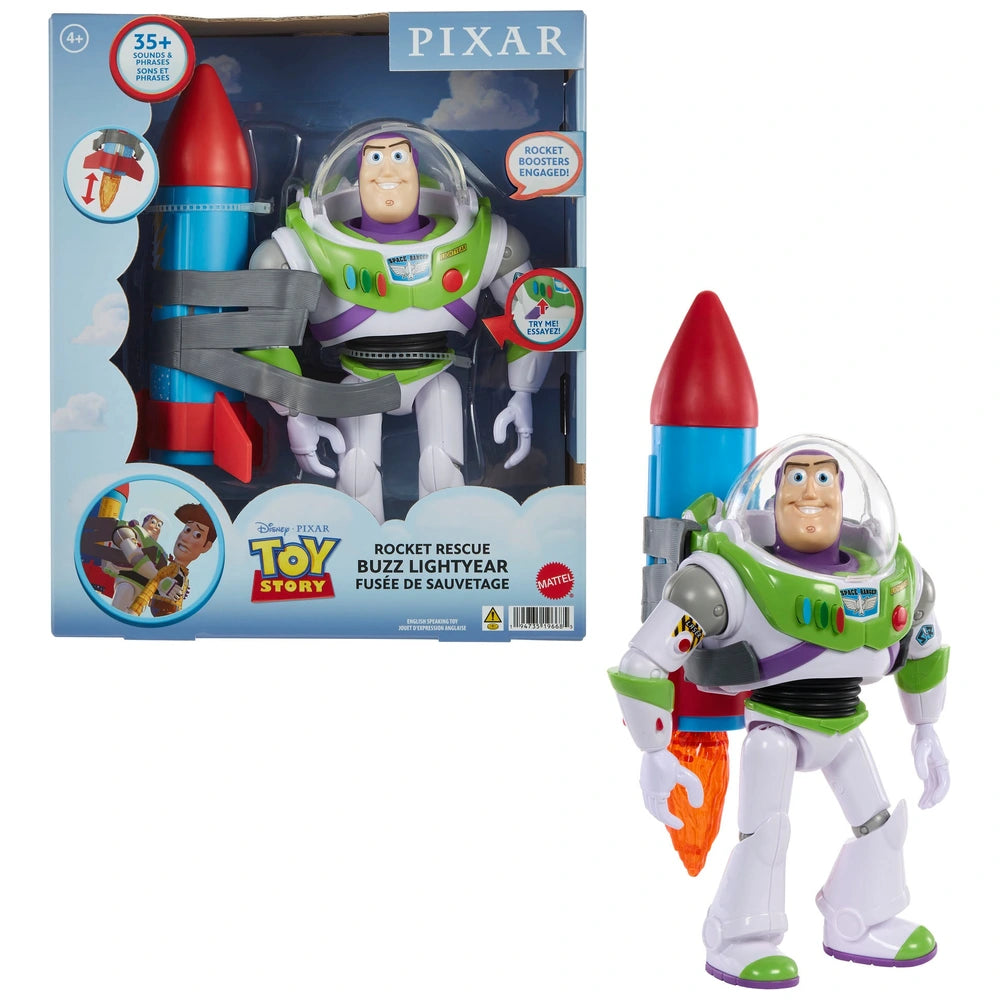 Disney Pixar Toy Story Rocket Rescue Buzz Lightyear Action Figure