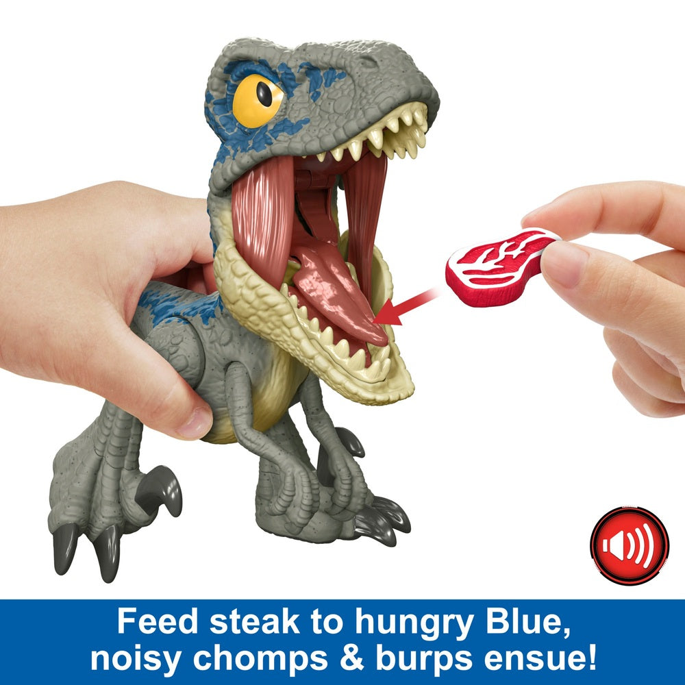 Jurassic World Mega Roar: Blue The Velociraptor Dinosaur Toy