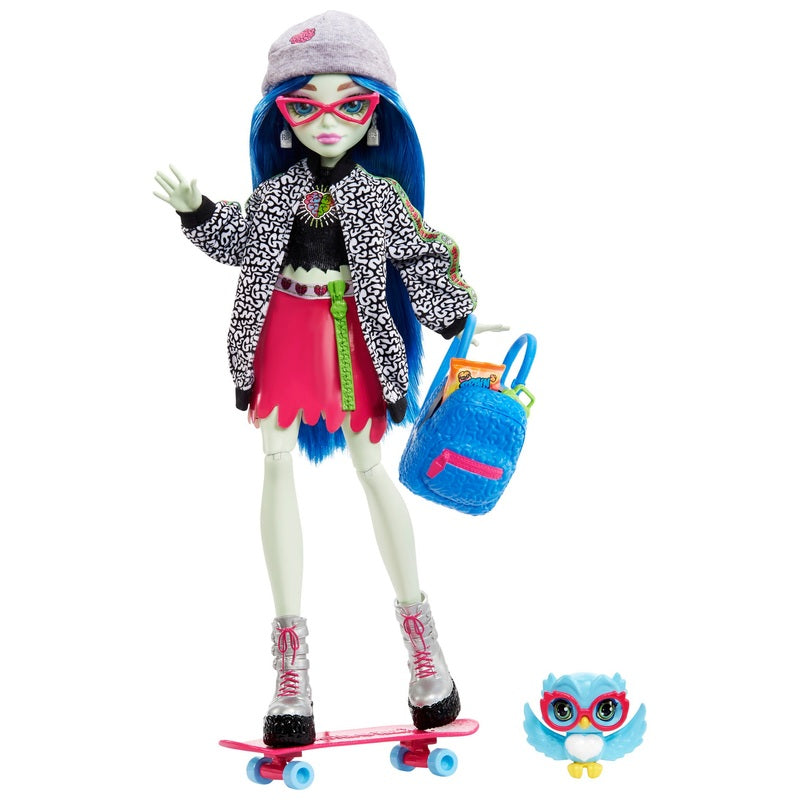 Monster High Ghoulia Yelps Doll With Pet And Accessories