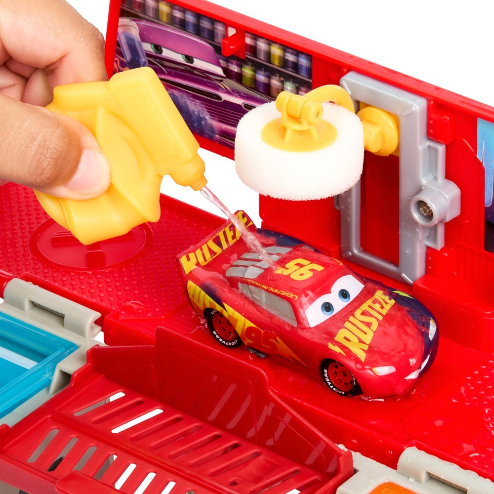 Disney Pixar Cars Colour Changers Mobile Paint Shop Mack Playset