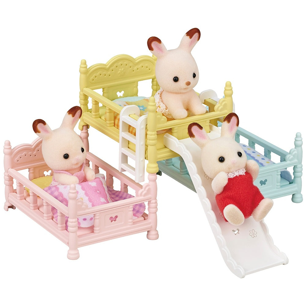 Sylvanian Families Triple Bunk Beds Set
