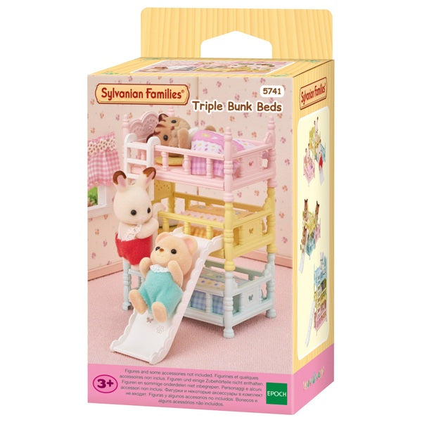 Sylvanian Families Triple Bunk Beds Set