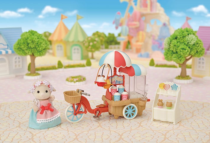 Sylvanian Families Popcorn Delivery Trike