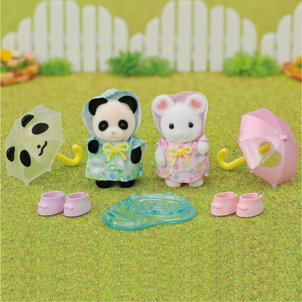 Sylvanian Families Nursery Friends Rainy Days Duo