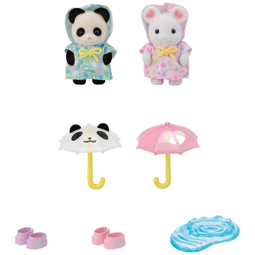 Sylvanian Families Nursery Friends Rainy Days Duo