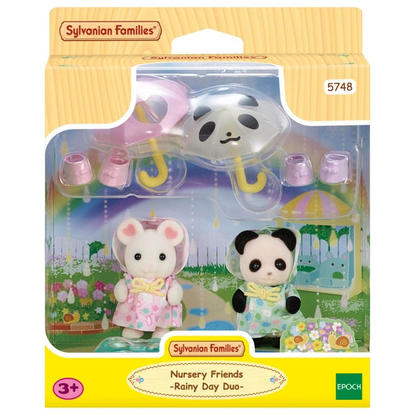Sylvanian Families Nursery Friends Rainy Days Duo