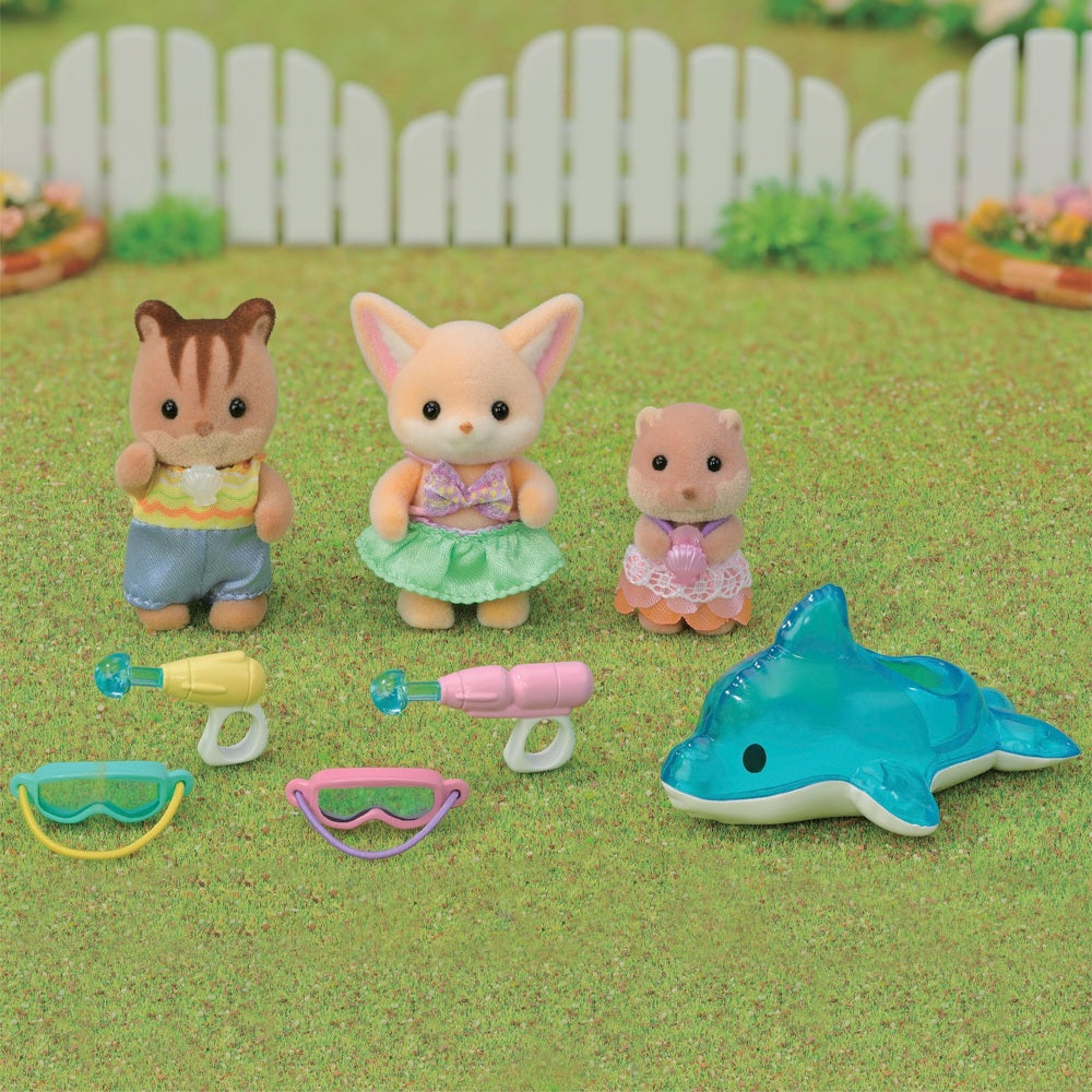 Sylvanian Families Nursery Friends Pool Fun Trio Pack