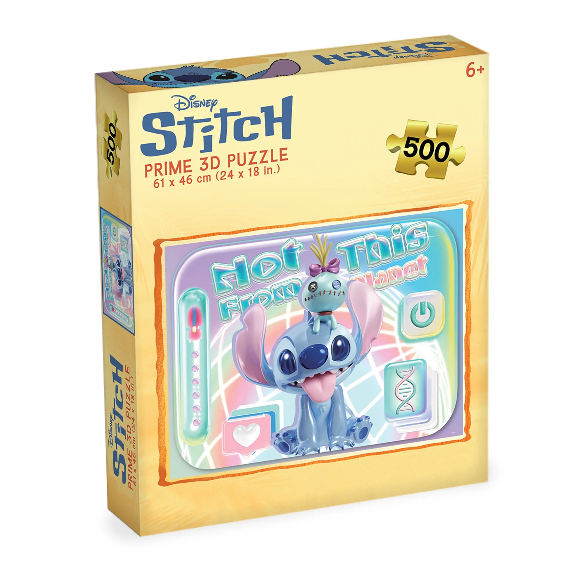 Disney Stitch Prime 3D Puzzle 500 Pieces