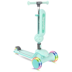 Isporter 2-In-1 Scooter With 360° Seat In Green