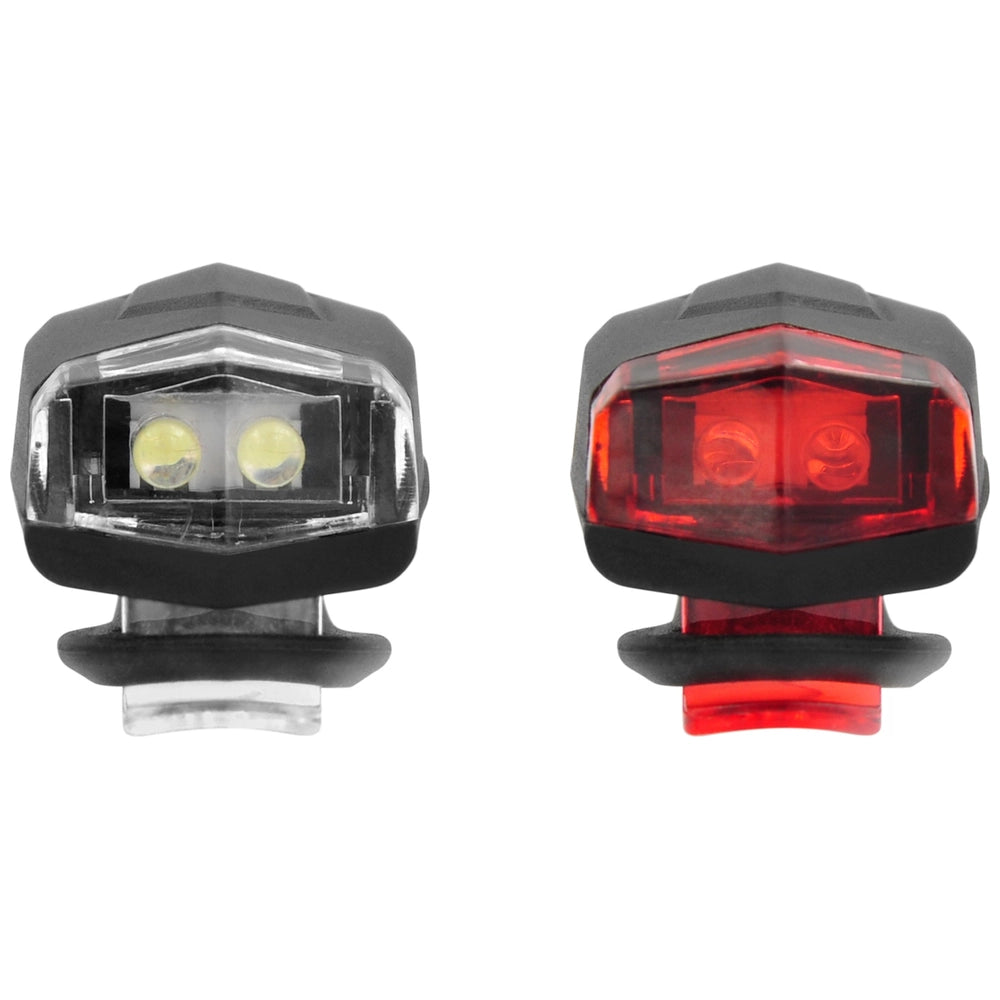 Verve Bike Light Front And Rear Silicone Led Set