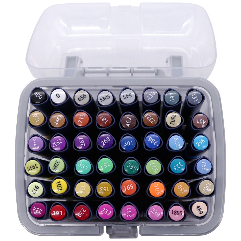 Crafty Co. Dual Tip Markers 48 Piece Tub