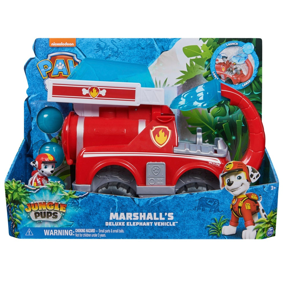 Paw Patrol Jungle Pups - Marshall's Deluxe Elephant Rescue Vehicle