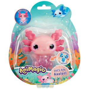 Animagic Let's Glo Pink Axolotl