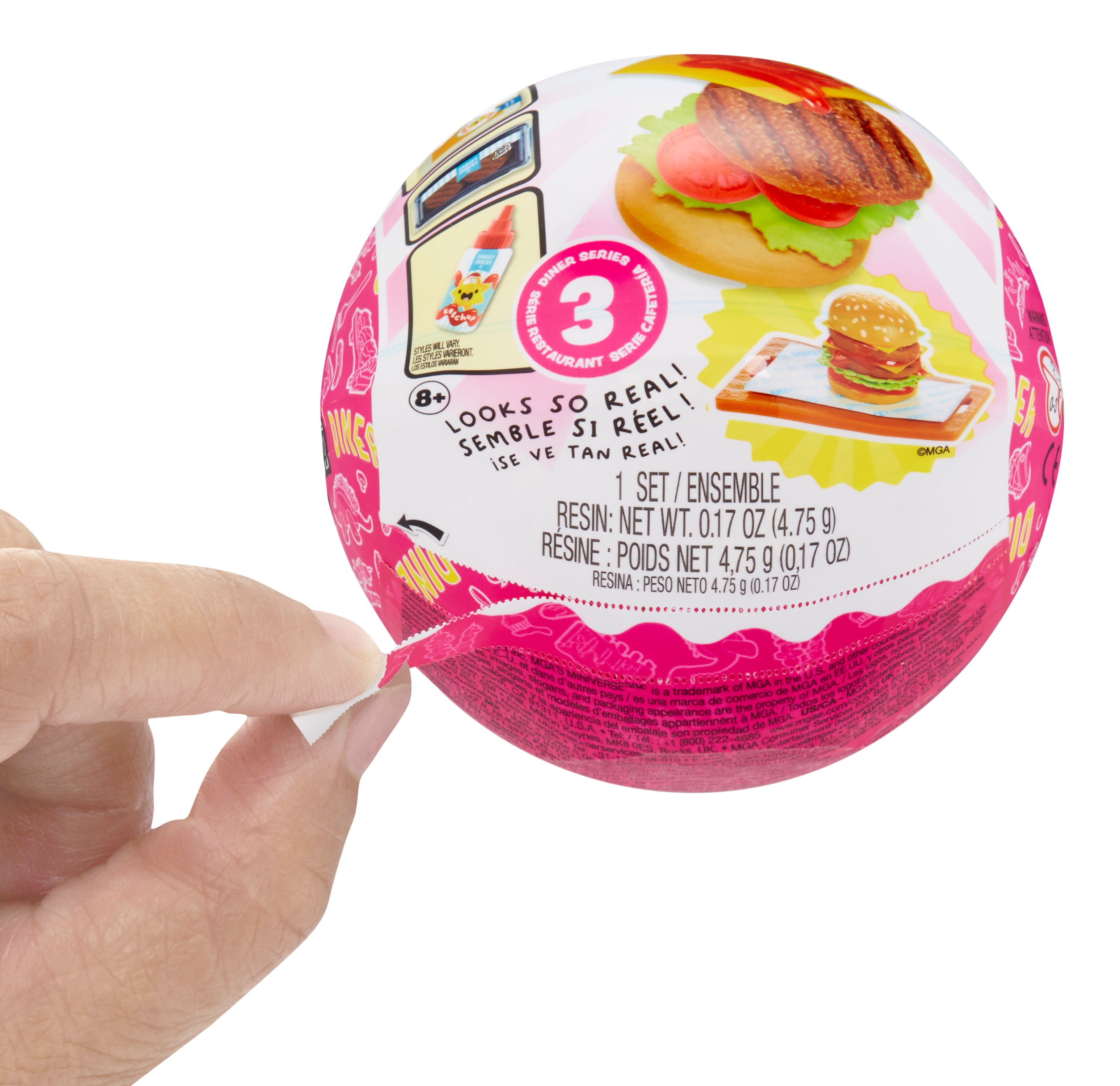 Mga's Miniverse: Make It Mini Food – Diner Series 3-B Collectible Assortment