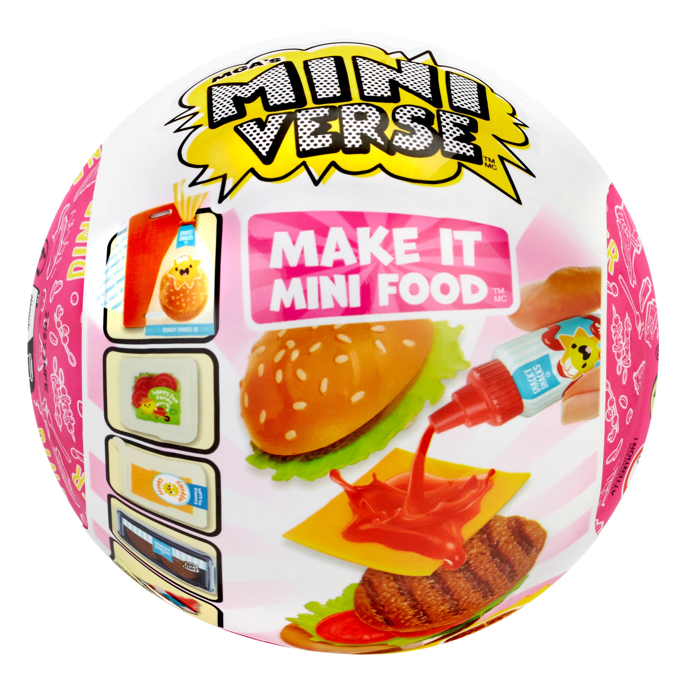 Mga's Miniverse: Make It Mini Food – Diner Series 3-B Collectible Assortment