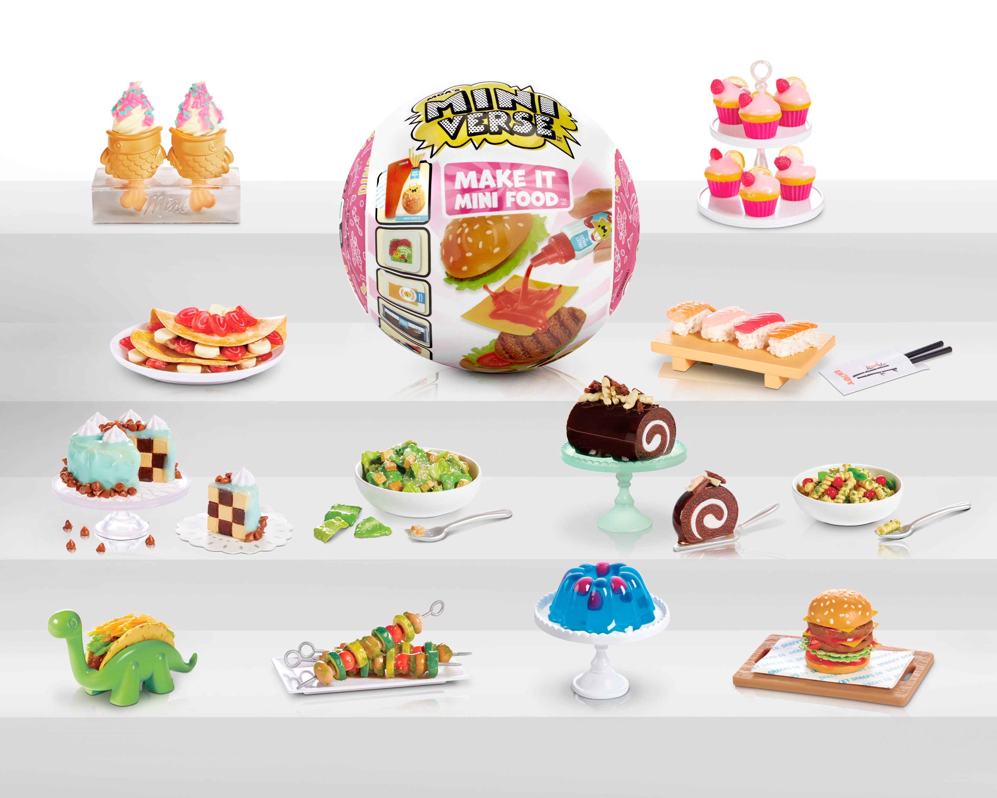Mga's Miniverse: Make It Mini Food – Diner Series 3-B Collectible Assortment